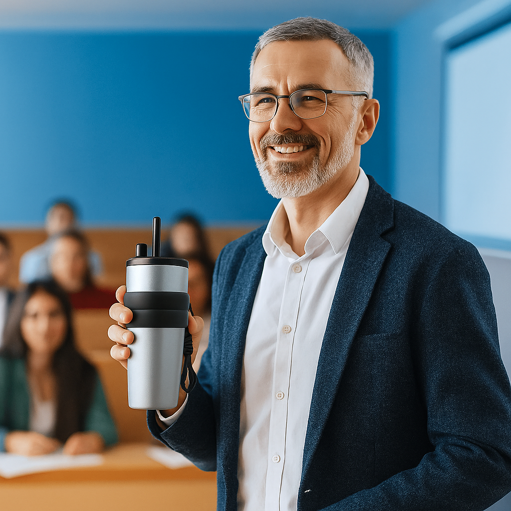 FoldiBottle™ ThermoTumbler – Smart Stainless Steel Bottle (700ml)