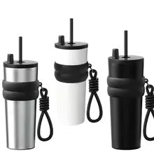 FoldiBottle™ IcePro Tumbler – 700ml Thermo Straw Cup