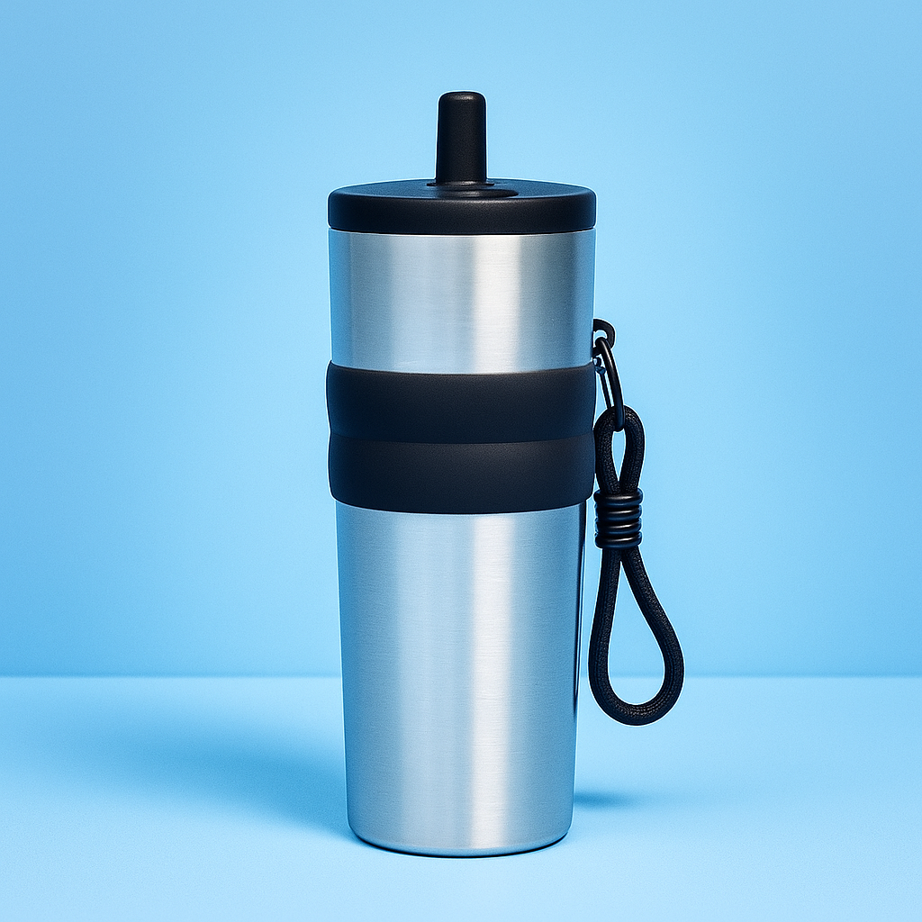 FoldiBottle™ ThermoTumbler – Smart Stainless Steel Bottle (700ml)