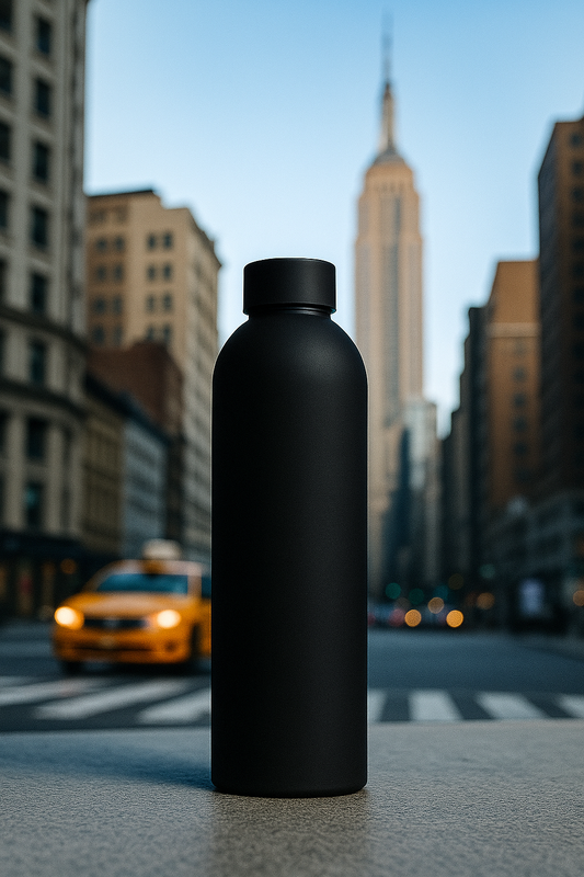 FoldiBottle™ ThermoChic 500ml Insulated Bottle – Keep Drinks Hot or Cold All Day