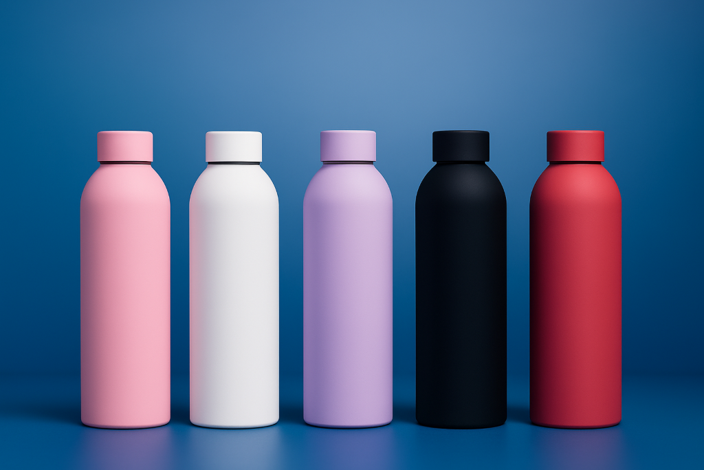 FoldiBottle™ ThermoChic 500ml Insulated Bottle – Keep Drinks Hot or Cold All Day