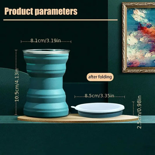 FoldiBottle™ MiniFold – Collapsible Silicone Cup (200ml)