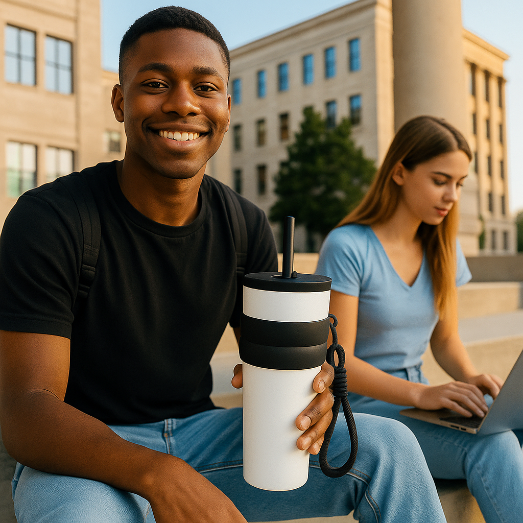 FoldiBottle™ ThermoTumbler – Smart Stainless Steel Bottle (700ml)